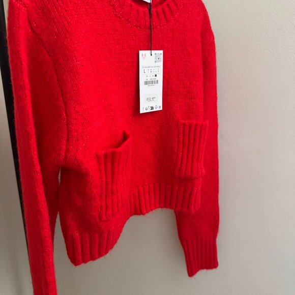 NWT ZARA CROP SWEATER - Picture 5 of 5